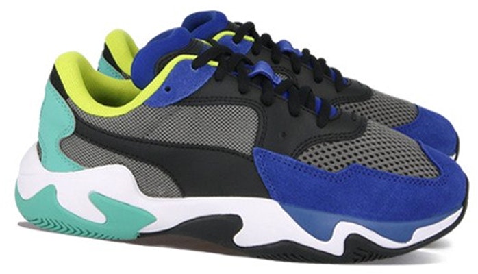 大童 Puma Storm Origin Jr 黑藍 運動鞋 Lookbook 大童 Puma Storm Origin Jr 黑藍 運動鞋