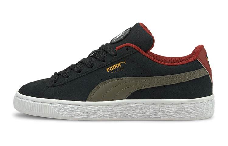Buy (JR) 푸마 스웨이드 검빨초 (Puma Suede Black Red Green - shortened) 380892-01