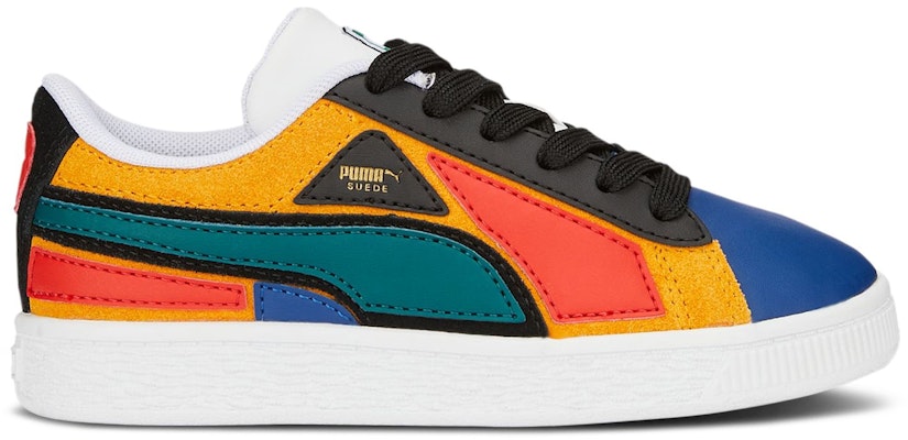 (Youth) Puma Suede 'Layers - Blazing Blue Varsity Green' 387805-01 Buy (Youth) Puma Suede 'Layers - Blazing Blue Varsity Green' 387805-01