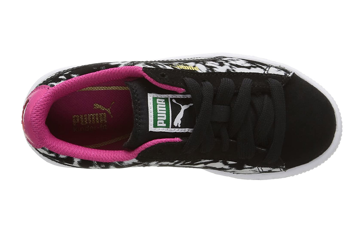 (Youth) Puma Suede Blur 'Black White' 圖 2