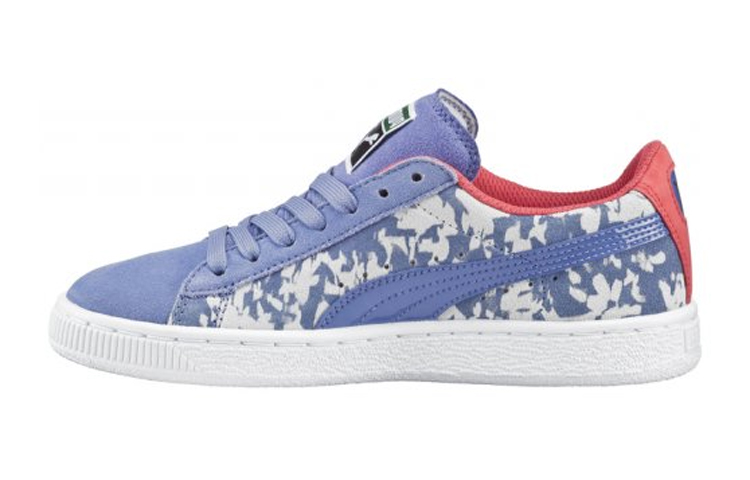(Youth) Puma Suede Blur 'Blue White'