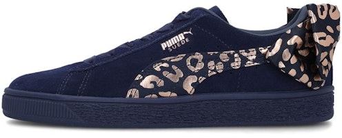 (Youth) Puma Suede Bow AthLuxe Junior 'Blue Bow' 367627-02 (Youth) Puma Suede Bow AthLuxe Junior 'Blue Bow' 367627-02