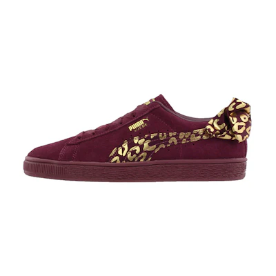(Youth) Puma Suede Bow Jr 'Fig Team Gold'