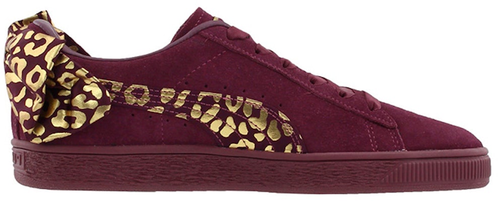 (JR) Puma Suede Bow AthLuxe Junior 'Burgundy' Merah Marun 367627-01 Order (JR) Puma Suede Bow AthLuxe Junior 'Burgundy' Merah Marun 367627-01