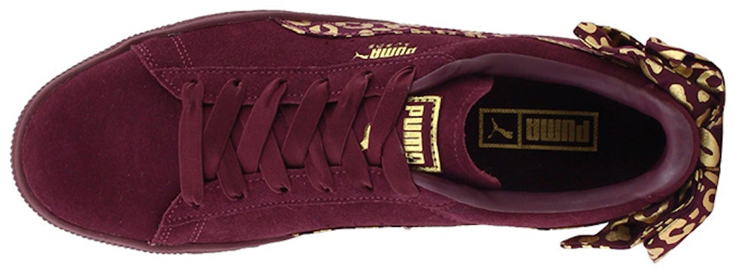 (JR) Puma Suede Bow AthLuxe Junior 'Burgundy' Merah Marun 367627-01 Lookbook (JR) Puma Suede Bow AthLuxe Junior 'Burgundy' Merah Marun 367627-01