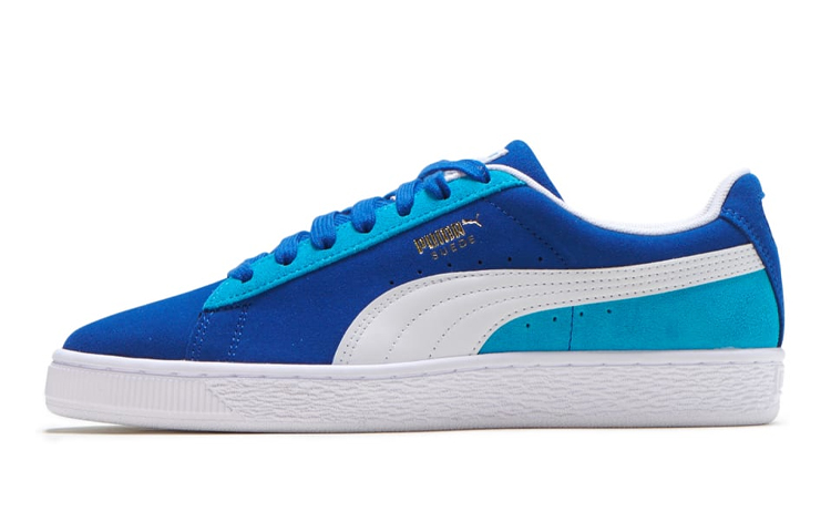 Buy 大童 PUMA Suede Classic Kokono 休閒 輕便透氣 低筒 兒童運動鞋 藍白