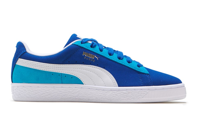 Order 大童 PUMA Suede Classic Kokono 休閒 輕便透氣 低筒 兒童運動鞋 藍白