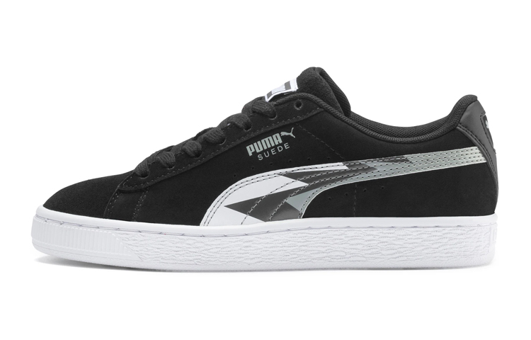 Buy 大童 PUMA Suede Classic Lightning 休閒 低筒 兒童板鞋 黑灰