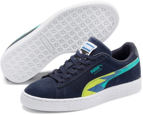 (JR) Puma Suede Klasik 'Lightning Deep Blue' 370385-01 Lookbook (JR) Puma Suede Klasik 'Lightning Deep Blue' 370385-01