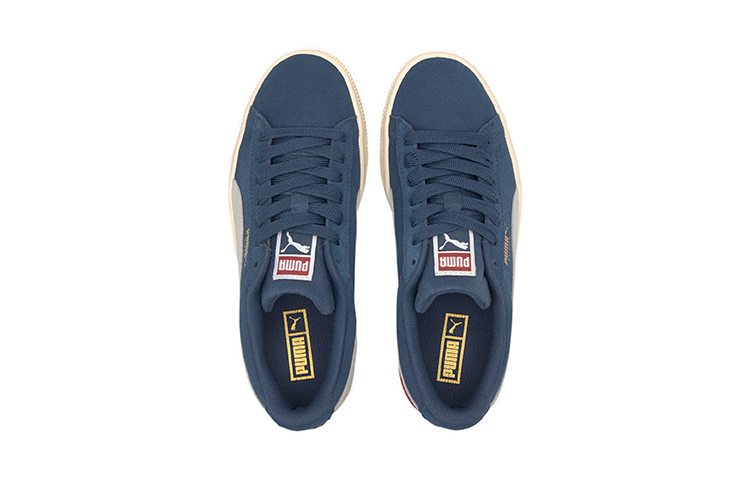 (Youth) Puma Suede Classic Khaki/Blue/Red 圖 3