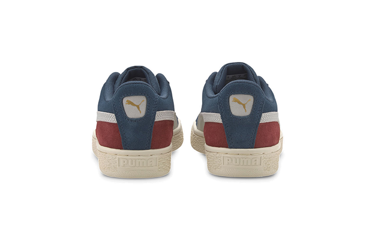 (Youth) Puma Suede Classic Khaki/Blue/Red 圖 4