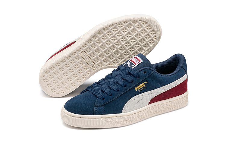 (Youth) Puma Suede Classic Khaki/Blue/Red 圖 5