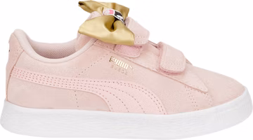 (Youth) Puma Suede Classic Light Flex V 'Bow - Almond Blossom' 387807-01 (Youth) Puma Suede Classic Light Flex V 'Bow - Almond Blossom' 387807-01