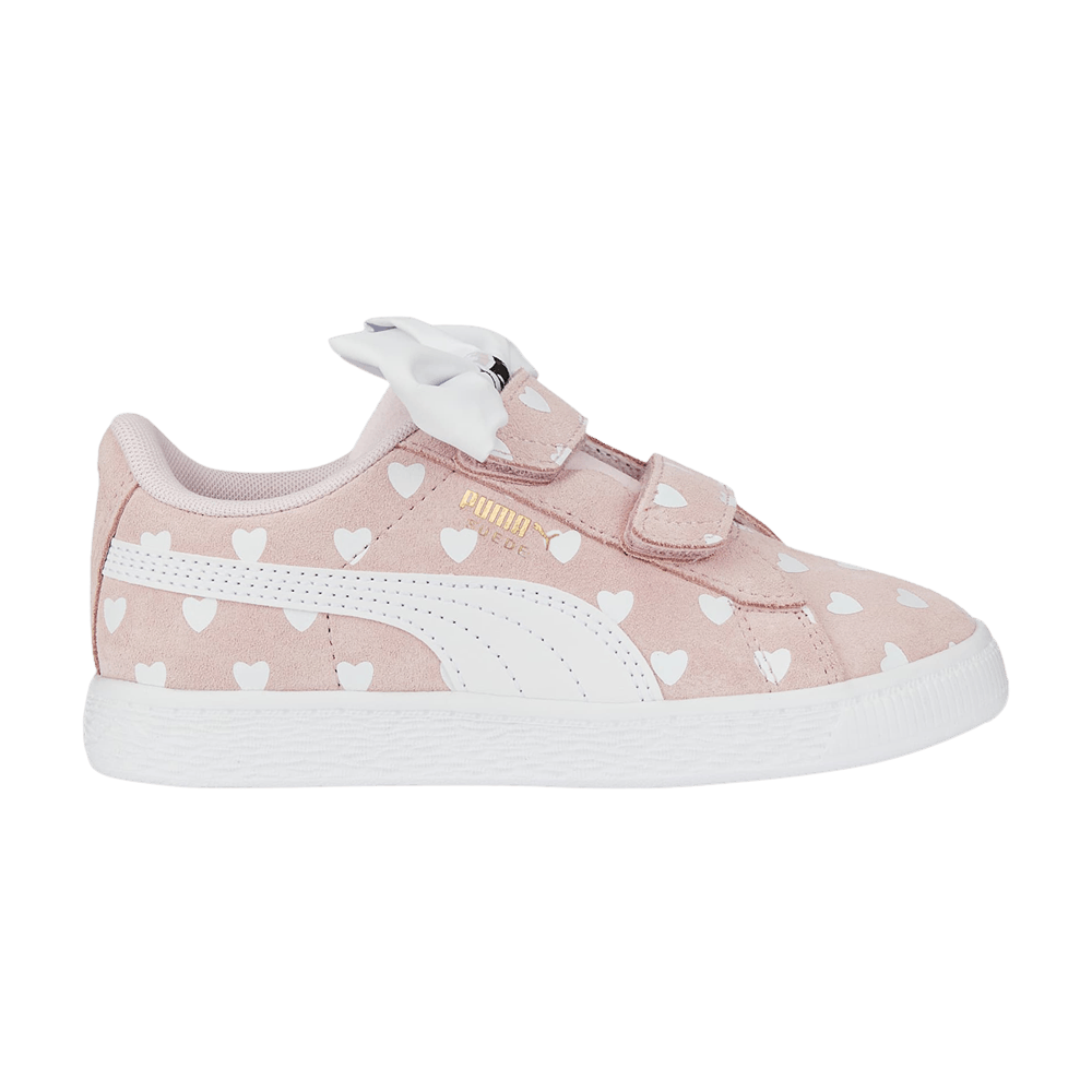(Youth) Puma Suede Classic Re-Bow 'Hearts - Island Pink' 389614-01