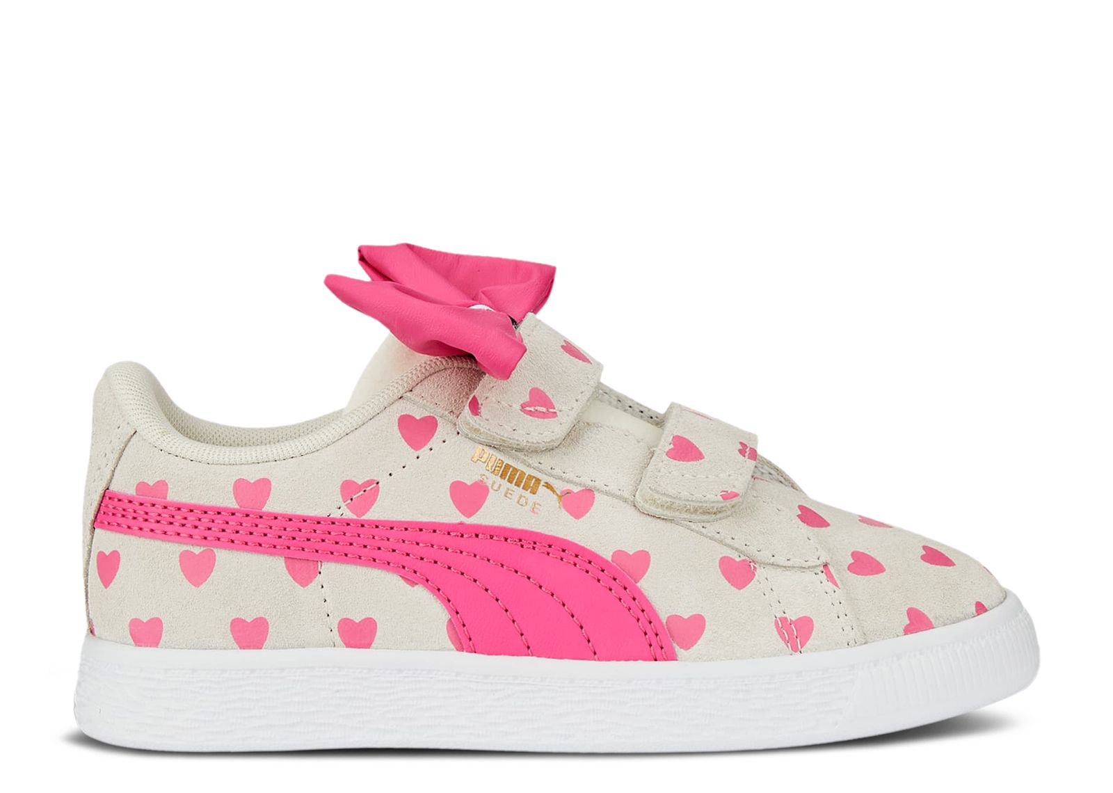 Buy (JR) Puma Suede Classic Re-Bow 'Hearts - Pristine' Sepatu Kasual Wanita 389614-02