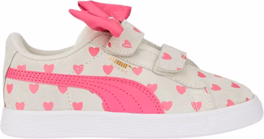 (Youth) Puma Suede Classic Re-Bow 'Hearts - Pristine' 389614-02 (Youth) Puma Suede Classic Re-Bow 'Hearts - Pristine' 389614-02