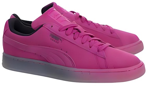 (JR) Puma Suede Classic V2 Fade Future Jr 'Pink Glo' Rosa Brillante 362901-03 Shop (JR) Puma Suede Classic V2 Fade Future Jr 'Pink Glo' Rosa Brillante 362901-03
