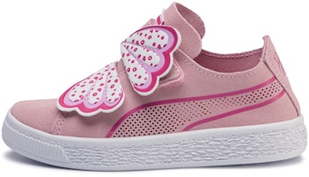 中童 PUMA 麂皮拆解蝴蝶 休闲 低帮 兒童滑板鞋 粉 Buy 中童 PUMA 麂皮拆解蝴蝶 休闲 低帮 兒童滑板鞋 粉