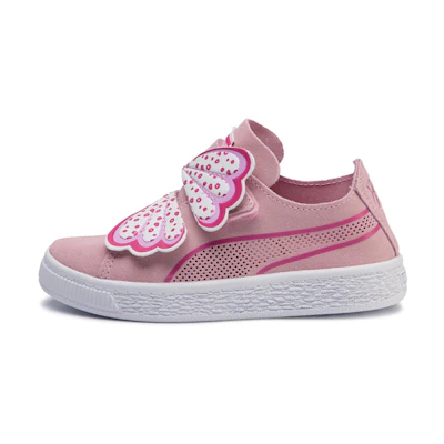 (Youth) Puma Suede Deconstr. Butterfly V 'Pale Pink'