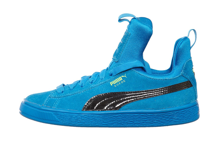 (Youth) Puma Suede Fierce 'Blue Black'