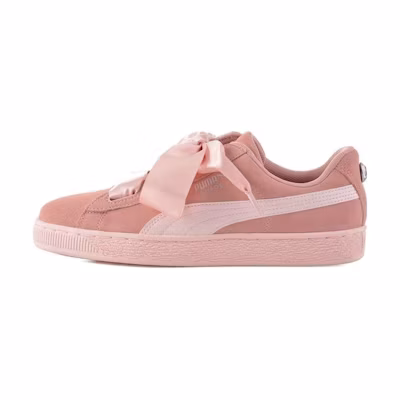 (Youth) Puma Suede Heart Jewel Pink 'Orange'
