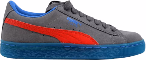 (Youth) Puma Suede LFS Iced Jr 'Steel Grey Red' 363086-02 (Youth) Puma Suede LFS Iced Jr 'Steel Grey Red' 363086-02