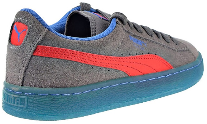 (JR) Puma Suede LFS Iced Jr 'Kelabu Keluli Merah' 363086-02 Shop (JR) Puma Suede LFS Iced Jr 'Kelabu Keluli Merah' 363086-02