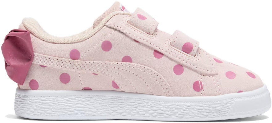 (青少年) Puma Suede Light Flex Bow Graphic 5 '島嶼粉紅波點' 388513-01 Order (青少年) Puma Suede Light Flex Bow Graphic 5 '島嶼粉紅波點' 388513-01