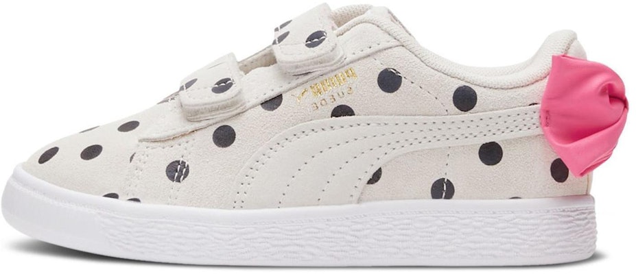 (JR) Puma Suede Light Flex Bow Graphic 5 'Marshmallow Polka Dots' Polka Dot Marshmallow 388513-02 Buy (JR) Puma Suede Light Flex Bow Graphic 5 'Marshmallow Polka Dots' Polka Dot Marshmallow 388513-02