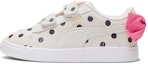 Lookbook (JR) Puma Suede Light Flex Bow Graphic 5 'Marshmallow Polka Dots' Polka Dot Marshmallow 388513-02