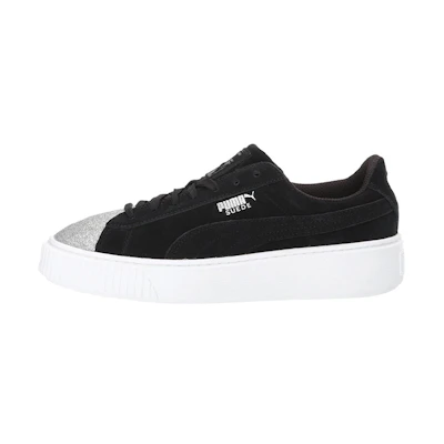 (Youth) Puma Suede Platform 'Black'