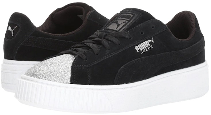 (Youth) Puma Suede Platform 'Black' 364921-03 Shop (Youth) Puma Suede Platform 'Black' 364921-03