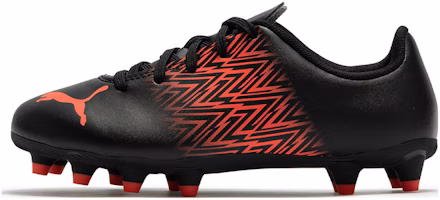 (Youth) Puma Tacto FG/AG Soccer Cleats JR 'Black Sunblaze' 106310-08 (Youth) Puma Tacto FG/AG Soccer Cleats JR 'Black Sunblaze' 106310-08
