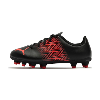 (Youth) Puma Tacto FG/AG Soccer Cleats JR 'Black Sunblaze'