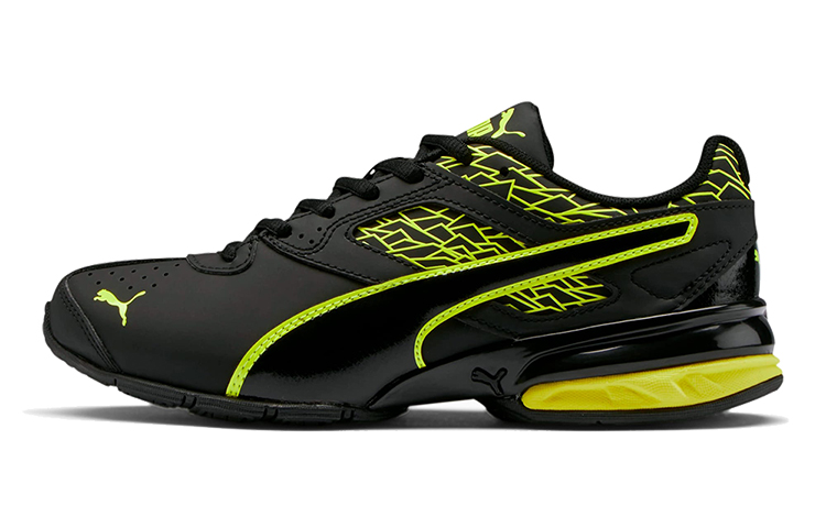 (Youth) Puma Tazon 6 Fracture FM Low Top /Green/Yellow 'Black' 191446-04