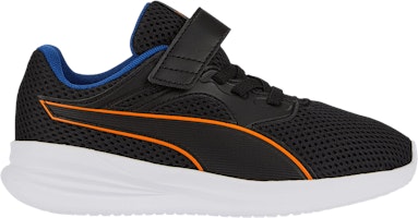 (Youth) Puma Transport Block AC Little Kid 'Black Rickie Orange' 389702-01 (Youth) Puma Transport Block AC Little Kid 'Black Rickie Orange' 389702-01