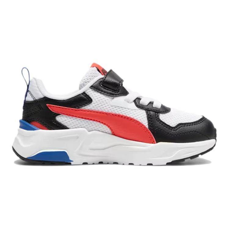 Order (JR) Puma Trinity Lite AC+ Niño Pequeño 'Blanco Rojo Activo Negro' 391480-09