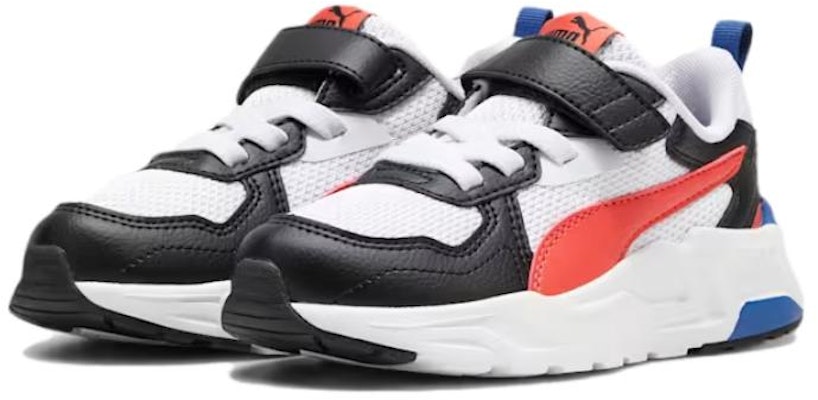 (JR) Puma Trinity Lite AC+ Niño Pequeño 'Blanco Rojo Activo Negro' 391480-09 Lookbook (JR) Puma Trinity Lite AC+ Niño Pequeño 'Blanco Rojo Activo Negro' 391480-09