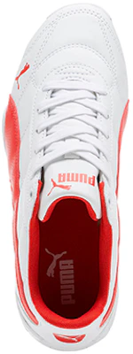 (JR) Puma Tune Cat 3 Low Top Rot Weiß Schuhe 361208-14 Order (JR) Puma Tune Cat 3 Low Top Rot Weiß Schuhe 361208-14