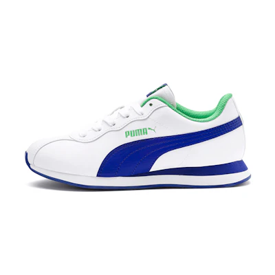 (Youth) Puma Turin II Low Running Shoes White/Blue