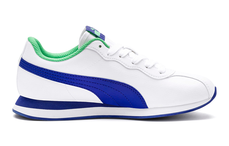 Order (JR) Kasut Lari Rendah Puma Turin II Putih/Biru 366773-07