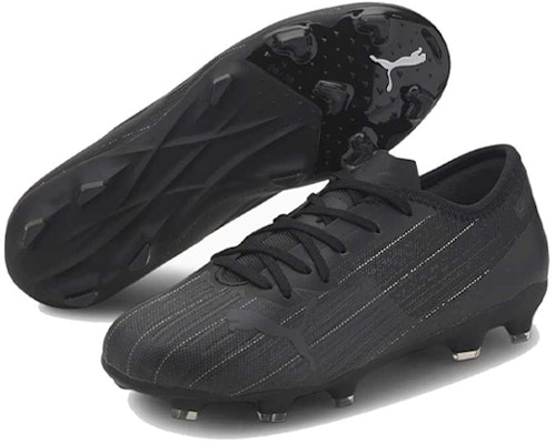(JR) 彪马Ultra 2.1 FG/AG Jr '黑色针织低帮'足球鞋 106097-02 Purchase (JR) 彪马Ultra 2.1 FG/AG Jr '黑色针织低帮'足球鞋 106097-02