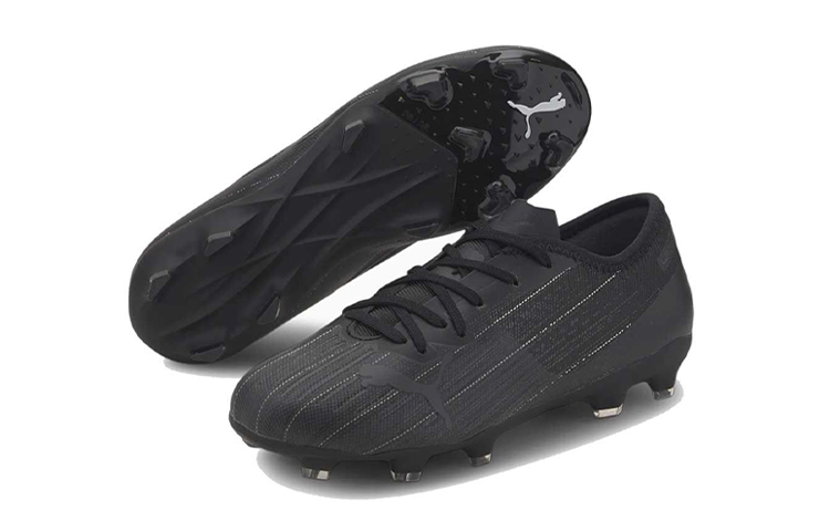 Purchase (Youth) Puma Ultra 2.1 FG/AG Jr 'Black Knit Low' 106097-02