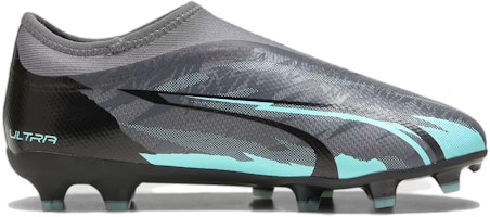 兒童 PUMA Ultra Match Rush FG/AG 人造草皮 防滑防踢減震耐磨 低筒 兒童足球鞋 灰藍黑 Order 兒童 PUMA Ultra Match Rush FG/AG 人造草皮 防滑防踢減震耐磨 低筒 兒童足球鞋 灰藍黑