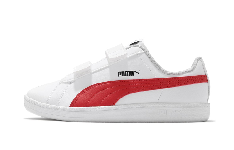 (Youth) Puma Up V Jr 'White Poppy Red' 373602-11