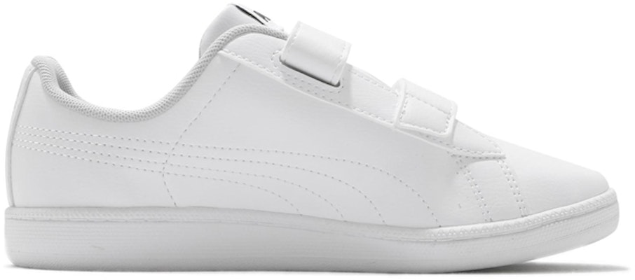 中童 PUMA Baseline 魔術貼 休閒 輕便耐磨 低幫 兒童板鞋 白紅 Order 中童 PUMA Baseline 魔術貼 休閒 輕便耐磨 低幫 兒童板鞋 白紅