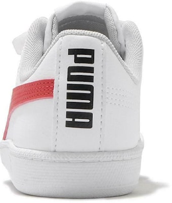 中童 PUMA Baseline 魔術貼 休閒 輕便耐磨 低幫 兒童板鞋 白紅 Shop 中童 PUMA Baseline 魔術貼 休閒 輕便耐磨 低幫 兒童板鞋 白紅