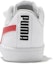 Shop 中童 PUMA Baseline 魔術貼 休閒 輕便耐磨 低幫 兒童板鞋 白紅