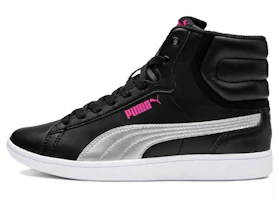(Youth) Puma Vikky Mid SL 'Black Silver' 367633-01 (Youth) Puma Vikky Mid SL 'Black Silver' 367633-01
