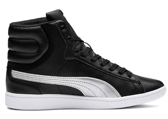 (Youth) Puma Vikky Mid SL 'Black Silver' 367633-01 Order (Youth) Puma Vikky Mid SL 'Black Silver' 367633-01